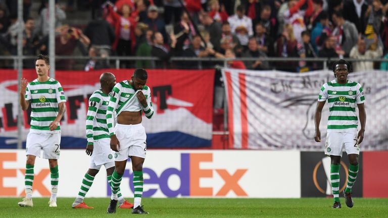 Celtic fell to defeat in Austria