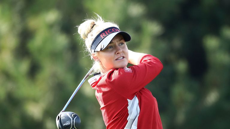 Charley Hull mixed five birdies with four bogeys in her final round in Incheon