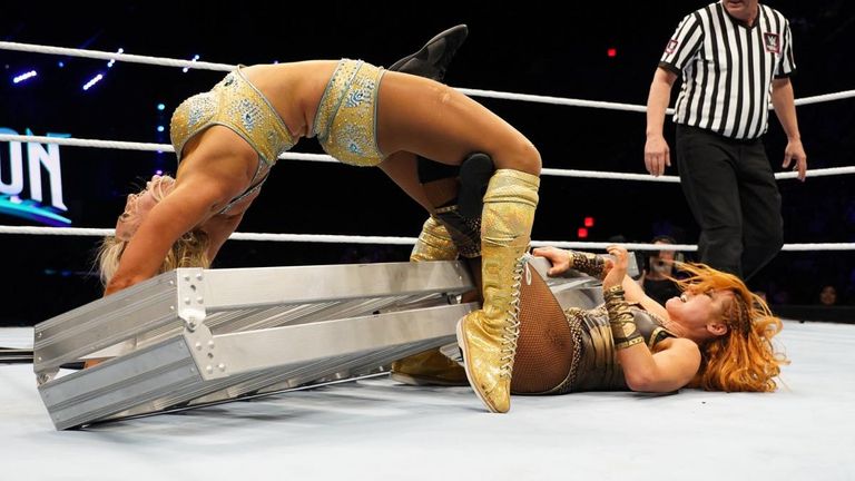 Charlotte Flair and Becky Lynch left nothing behind in their brutal Evolution match