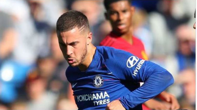 Eden Hazard vs Man Utd