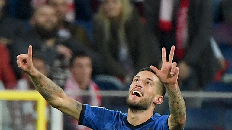 Cristiano Biraghi Italy v Poland