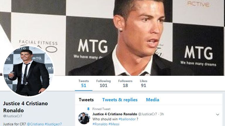 Cristiano Ronaldo's family are urging people to show support for him