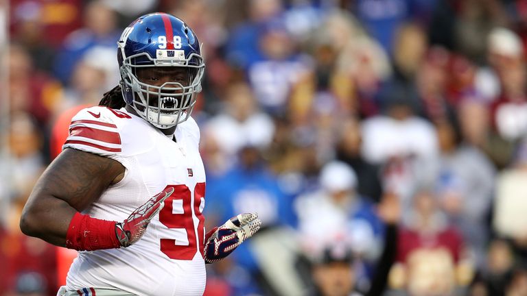 Damon Harrison was named a first-team All-Pro at defensive tackle in 2016