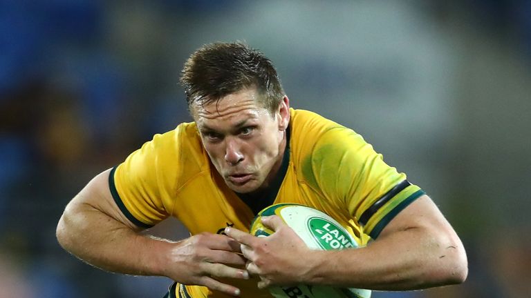 during The Rugby Championship match between the Australian Wallabies and Argentina Pumas at Cbus Super Stadium on September 15, 2018 in Gold Coast, Australia.