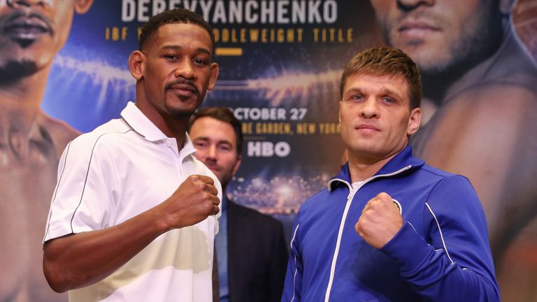 Daniel Jacobs and Sergiy Derevyanchenko will meet at Madison Square Gaden