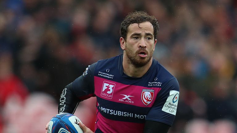 Gloucester Rugby's Danny Cipriani during the European Champions Cup, pool two match at Kingsholm Stadium, Gloucester. PRESS ASSOCIATION Photo. Picture date: Sunday October 14, 2018. See PA story RUGBYU Gloucester Photo credit should read: Mike Egerton/PA Wire. RESTRICTIONS: Editorial use only. No commercial use.