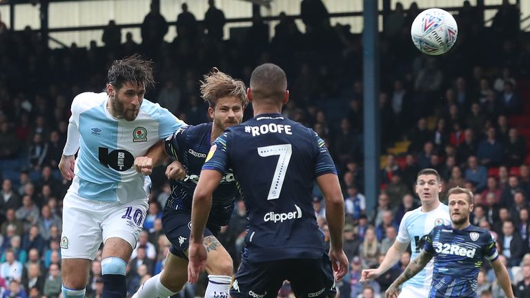 Danny Graham heads Blackburn Rovers into an early lead