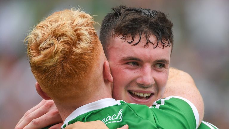 Hannon celebrates after the All-Ireland final