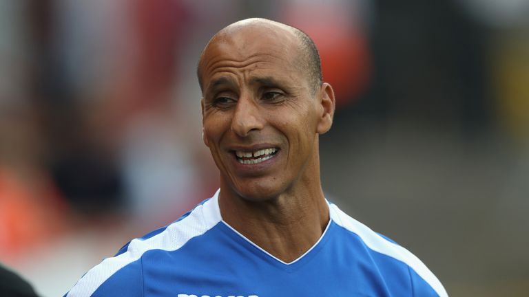 during the pre-season friendly match between Stevenage and Crystal Palace at The Lamex Stadium on July 24, 2018 in Stevenage, England.