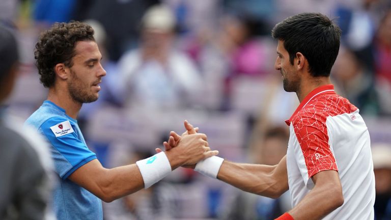 Djokovic v Cecchinato