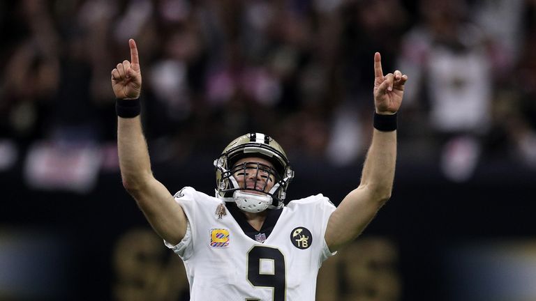 at Mercedes-Benz Superdome on October 8, 2018 in New Orleans, Louisiana.