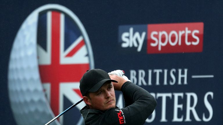 Eddie Pepperell during day four of the British Masters at Walton Heath Golf Club, Surrey. PRESS ASSOCIATION Photo. Picture date: Sunday October 14, 2018. See PA story GOLF Masters. Photo credit should read: Steven Paston/PA Wire. RESTRICTIONS: Editorial use only, No commercial use without prior permission.