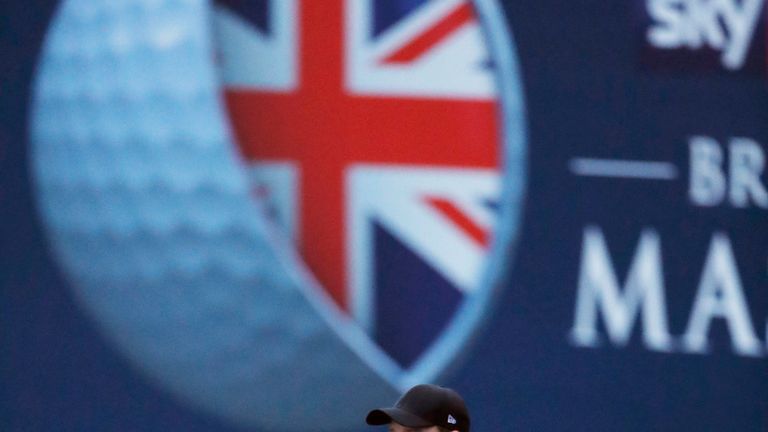  during day four of Sky Sports British Masters at Walton Heath Golf Club on October 14, 2018 in Tadworth, England.