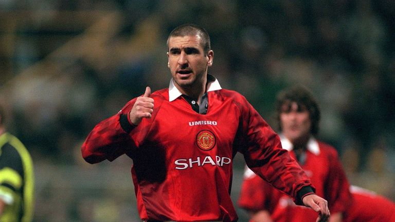 Eric Cantona made 143 appearances for Manchester United