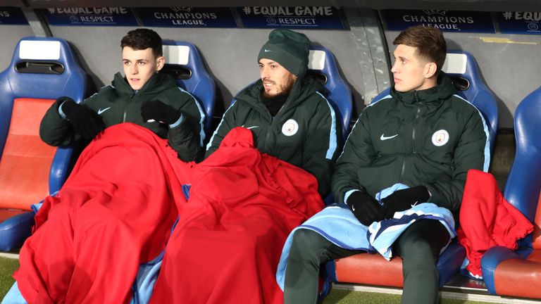 Phil Foden (left) says David Silva (right) is his biggest inspiration in football