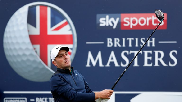  during Day One of Sky Sports British Masters at Walton Heath Golf Club on October 11, 2018 in Tadworth, England.