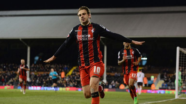 Brett Pitman scored twice on Bournemouth's last visit to Craven Cottage - a 5-1 win in March 2015