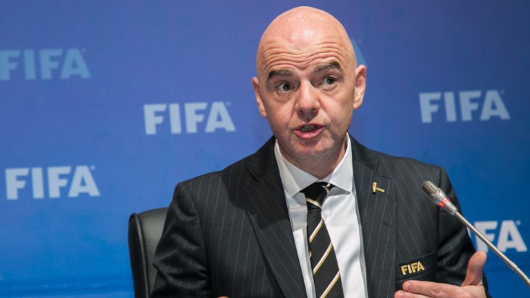 FIFA president Gianni Infantino has rejected La Liga's plans 