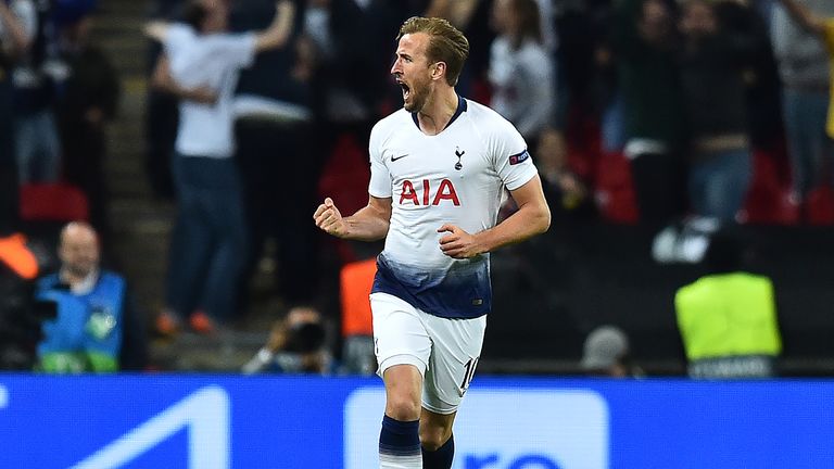 Harry Kane pulled one back for Tottenham