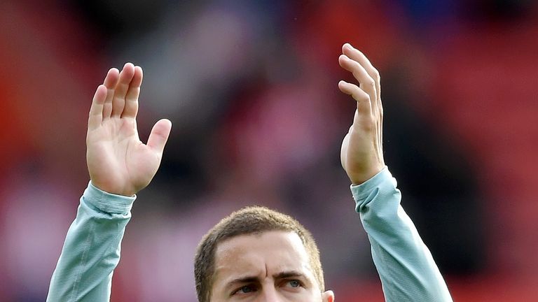 Eden Hazard has less than two years left on his Chelsea deal
