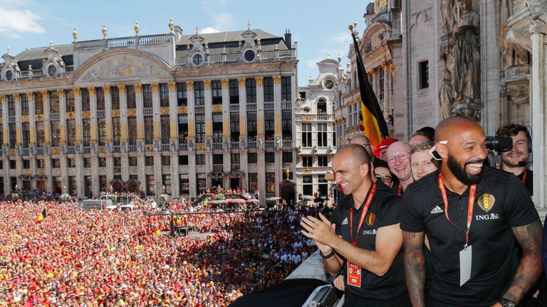 Roberto Martinez and Thierry Henry guided Belgium to a third-place finish at this summer's World Cup