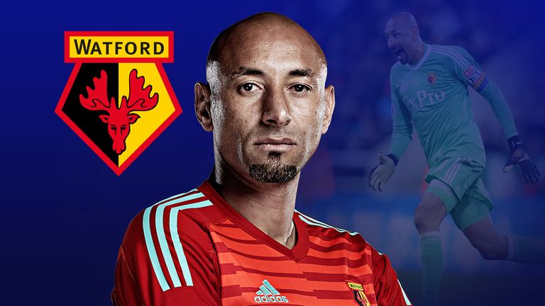 Watford goalkeeper Heurelho Gomes
