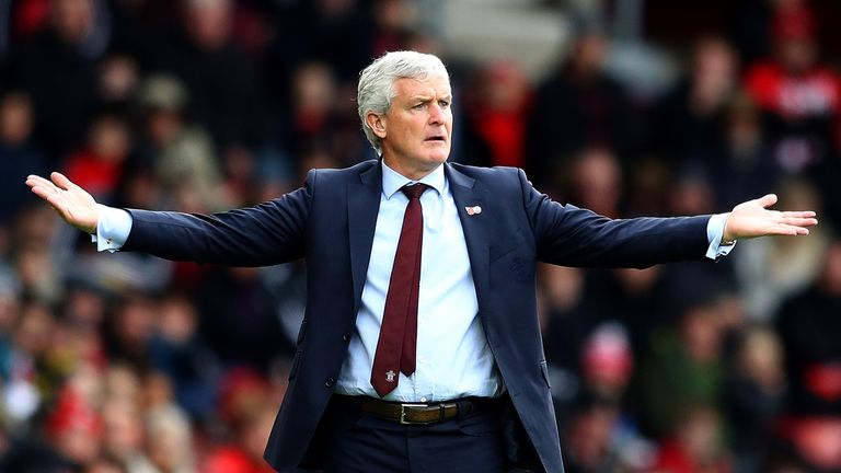 Mark Hughes was unable to inspire his side to a home win on Saturday
