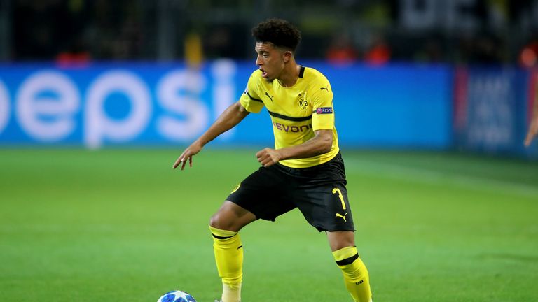 Sancho could be England's first player born since 2000 if he makes his debut