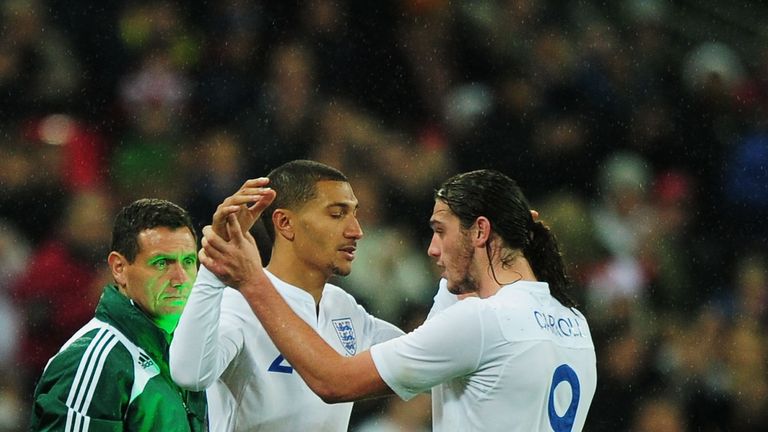 Jay Bothroyd replaced Andy Carroll to make his one-and-only England appearance in a friendly against France in November 2010