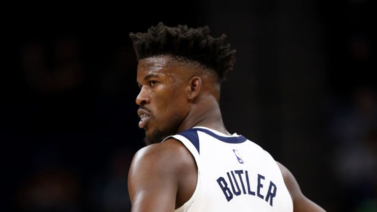 Jimmy Butler scored 32 points in 37 minutes in Minnesota's win against LA Lakers on Monday