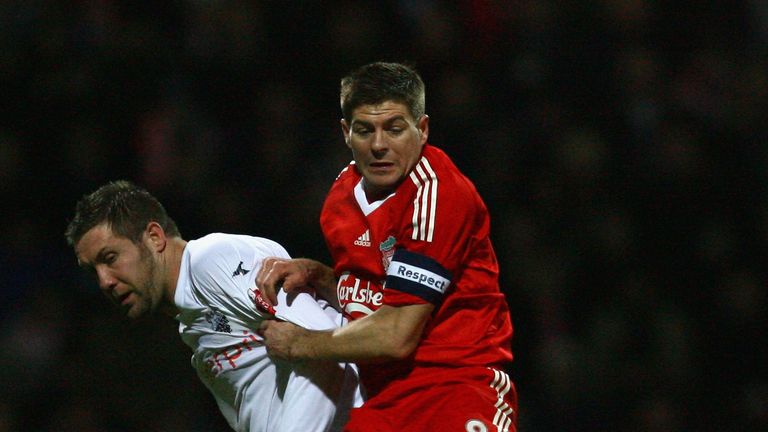PRESTON, UNITED KINGDOM - JANUARY 03: during the FA Cup sponsored by E.ON Third Round match between Preston North End and Liverpool at Deepdale Stadium on January 3, 2009 in Preston, England. (Photo by Alex Livesey/Getty Images)