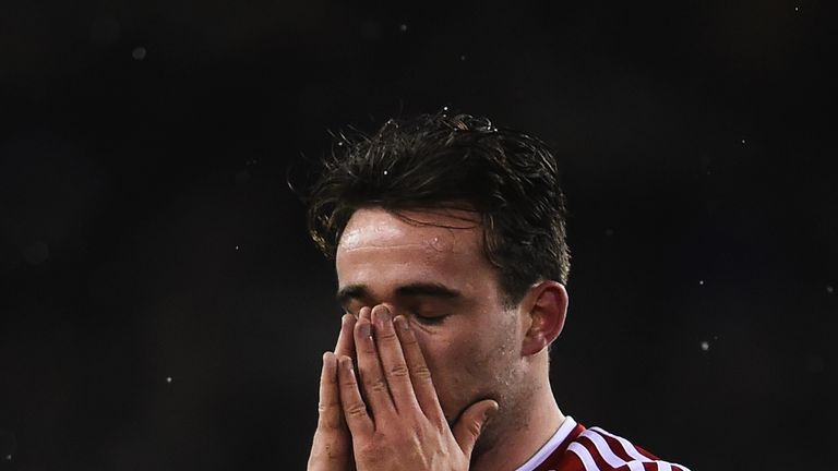 during the Capital One Cup Semi-Final Second Leg match between Sheffield United and Tottenham Hotspur at Bramall Lane on January 28, 2015 in Sheffield, England.