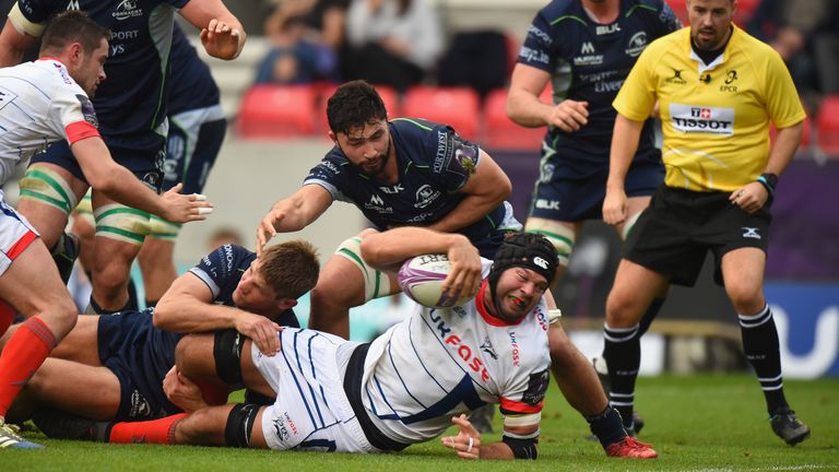 Josh Beaumont scored a second half try as Sale recorded a bonus-point win over Connacht