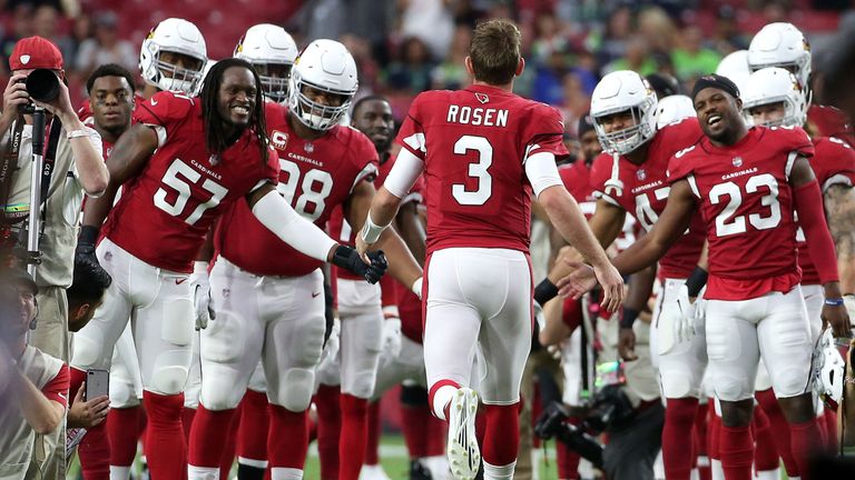  at State Farm Stadium on September 30, 2018 in Glendale, Arizona.