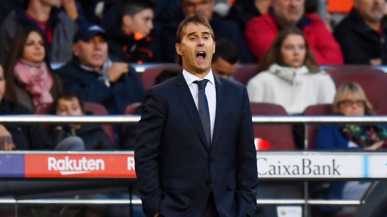 Julen Lopetegui believes his side have suffered from misfortune in recent weeks
