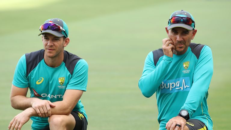 Captain Tim Paine and coach Justin Langer are now the senior figures of Australian cricket