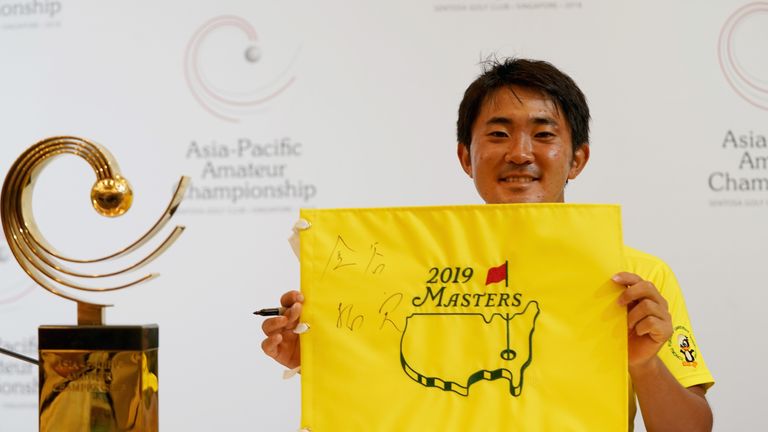 Kanaya secures a berth at the Masters and The Open in 2019 with his success in Singapore