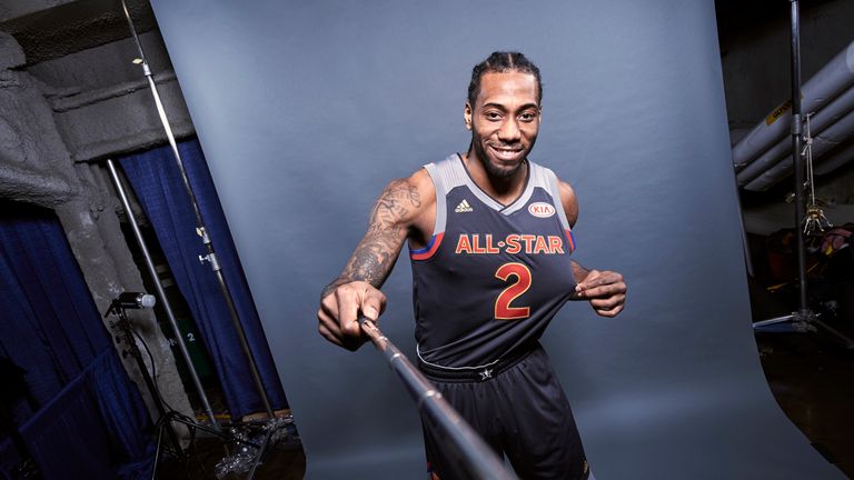 Leonard a rejoint l'équipe NBA All Star en 2017