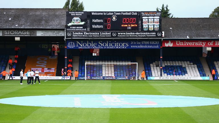 General view of Luton Town's Kenilworth Road ground