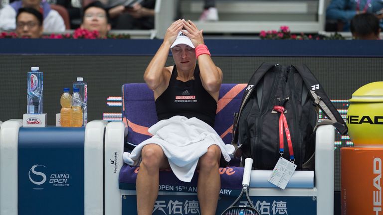 Excluding her Wimbeldon title in June, Angelique Kerber has not won a WTA title since January