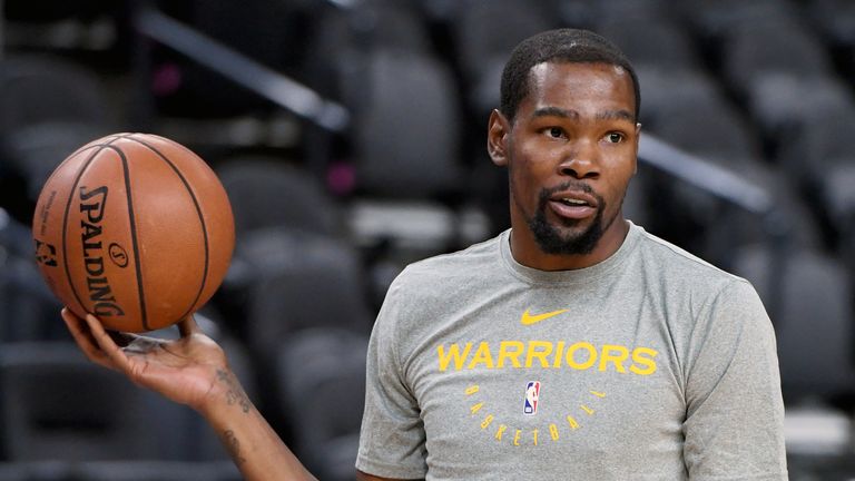 Kevin Durant says expectations are rising