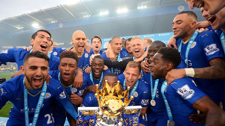 Leicester were fairytale Premier League winners in 2016