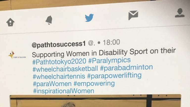 Sugden, right, is a former wheelchair basketball player for GB