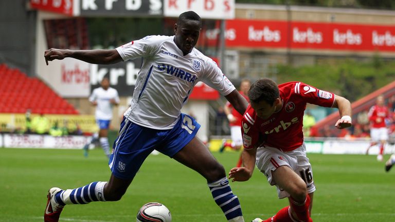 Lucas Akins of Tranmere during the npower League One match between Charlton Athletic and Tranmere Rovers at The Valley on October 8, 2011 in London, England.