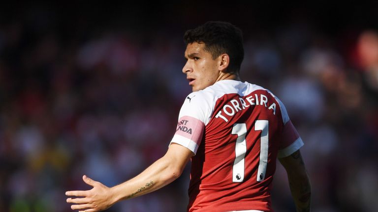 Lucas Torreira has started Arsenal's last three league games