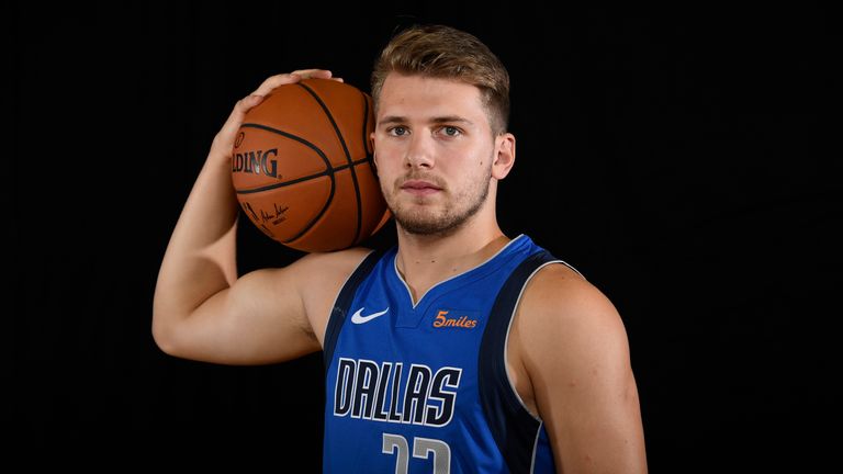 Luka Doncic #77 of the Dallas Mavericks during the game against the Charlotte Hornets on October 12, 2018 at the American Airlines Center in Dallas, Texas. 