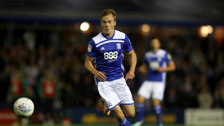 Maikel Kieftenbeld in action for Birmingham