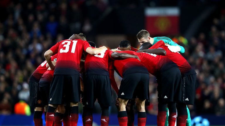  during the Group H match of the UEFA Champions League between Manchester United and Valencia at Old Trafford on October 2, 2018 in Manchester, United Kingdom.