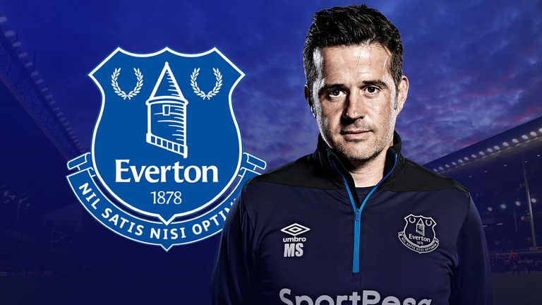 Marco Silva signed a three-year deal at Everton