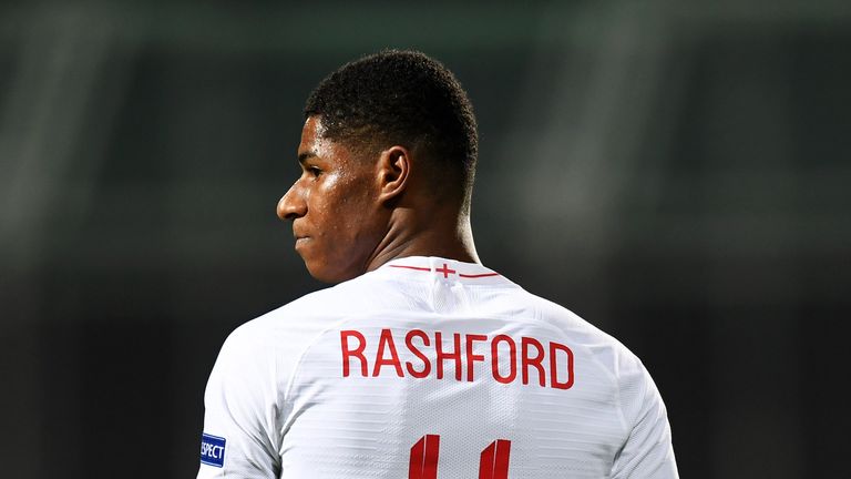 Marcus Rashford missed two glorious chances during England&#39;s 0-0 draw with Croatia in the Nations League 